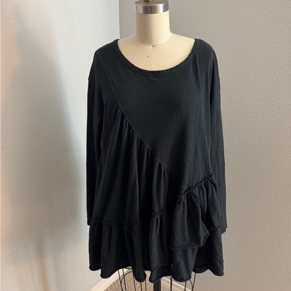 Free People Ruffle top - Picture 2 of 5